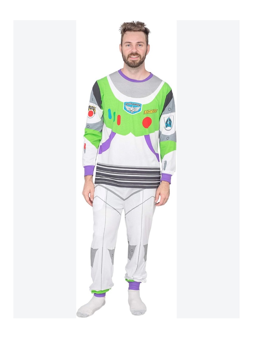 DISNEY Toy Story buzz lightyear costume pijamas set size 2XL